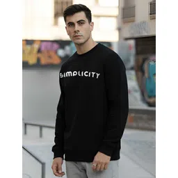 Moda Rapido Men Printed Round Neck Sweatshirt image 2