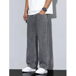 moda rapido Men Regular Mid Rise Grey Jeans-picture-11