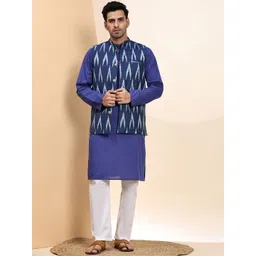 Moda Rapido Men Regular Pure Cotton Kurta with Pyjamas-picture-39