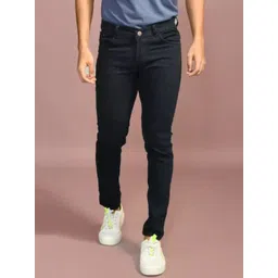 Moda Rapido Men Solid Classic Slim Fit Mid-Rise Stretchable Jeans-picture-20