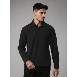 Moda Rapido Men Solid Polo Collar T-shirt-picture-40