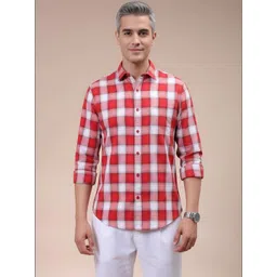 Moda Rapido Men Standard Checked Casual Shirt-picture-22