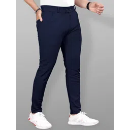 Moda Rapido Men Tailored Mid-Rise Slim Fit Chinos-picture-38