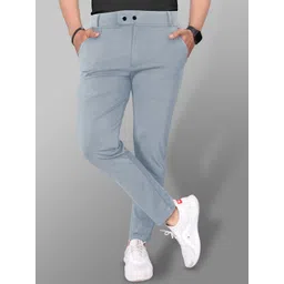 Moda Rapido Men Tailored Regular Fit Mid-Rise Chinos Trousers-picture-30