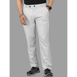 Moda Rapido Men Textured Tailored Trousers-picture-23