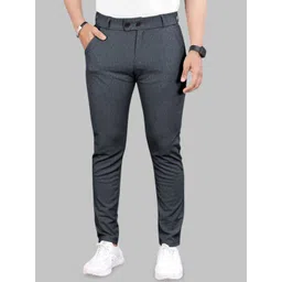 Moda Rapido Men Textured Tailored Trousers-picture-19