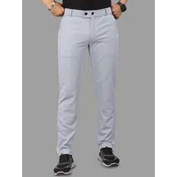 Moda Rapido Men Textured Tailored Trousers-picture-24