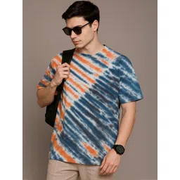 Moda Rapido Men Tie and Dye Dyed T-shirt-picture-22
