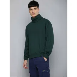 Moda Rapido Men Turtle Neck Oversized Sweatshirt-picture-18