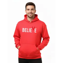 Moda Rapido Men Typograophy Printed Hooded Long Sleeve Pullover Sweatshirt-picture-14