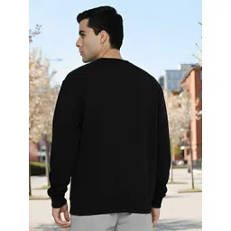 Moda Rapido Men Typography Printed Long Sleeves Round Neck Pullover Sweatshirt image 3