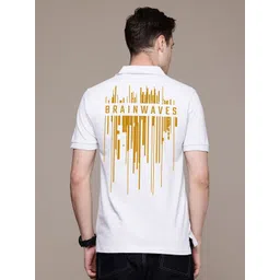 Moda Rapido Men Typography Printed Polo Collar T-shirt-picture-12