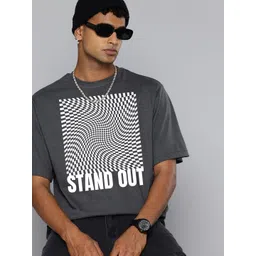 Moda Rapido Men Typography Printed Round Neck Cotton Relaxed Fit T-shirt-picture-27