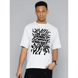 Moda Rapido Men Typography Printed Round Neck Cotton Relaxed Fit T-shirt-picture-30