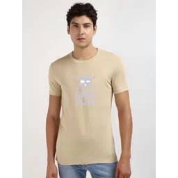 Moda Rapido Men Typography Printed Round Neck Cotton T-shirt-picture-36