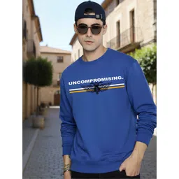 Moda Rapido Mens Printed Round Neck sweatshirt Regular Fit long sleeve-picture-25