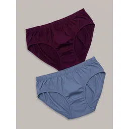 Moda Rapido Pack of 2 Cotton Mid-Rise Hipster Briefs-picture-25