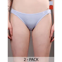 Moda Rapido Pack of 2 Low-Rise Anti Microbial Bikini Briefs-picture-14