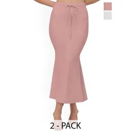 Moda Rapido Pack Of 2 Mermaid Fit High Rise Saree Shapewear-picture-24