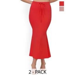 Moda Rapido Pack Of 2 Mermaid Fit High Rise Saree Shapewears-picture-36