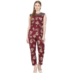 Moda Rapido Printed Basic Jumpsuit-picture-37