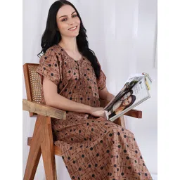 Moda Rapido Printed Maxi Nightdress-picture-17