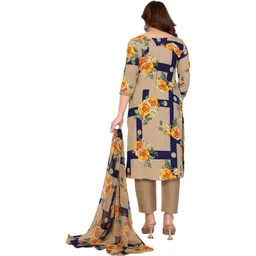 Moda Rapido Printed Unstitched Dress Material image 2