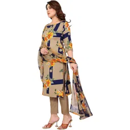 Moda Rapido Printed Unstitched Dress Material image 4