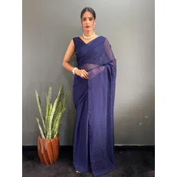 Moda Rapido Pure Georgette Ready to Wear Saree-picture-22