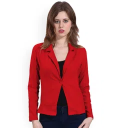 Moda Rapido Single Breasted Lapel Collar Blazer-picture-12