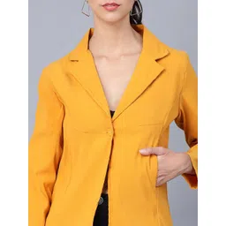 Moda Rapido Single Breasted Lapel Collar Blazer image 3