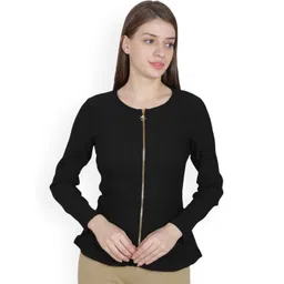 Moda Rapido Solid Casual Fitted Top-picture-21