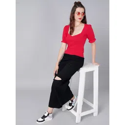 Moda Rapido Striped Cotton Top-picture-41