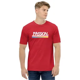 Moda Rapido Typography Printed Round Neck Cotton T-shirt-picture-20