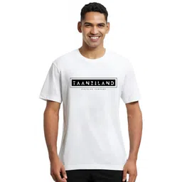 Moda Rapido Typography Printed Round Neck Cotton T-shirt-picture-28