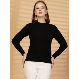 Moda Rapido Women Cable Knit Woollen Pullover-picture-39