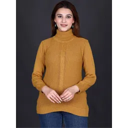 Moda Rapido Women Cable Knit Woollen Pullover-picture-15