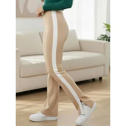 Moda Rapido Women Comfort Flared High-Rise Trousers-picture-30