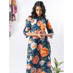 Moda Rapido Women Floral Printed Anarkali Kurta-picture-28