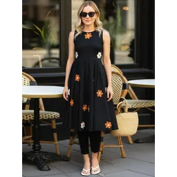 Moda Rapido Women Floral Printed Floral Kurta-picture-13