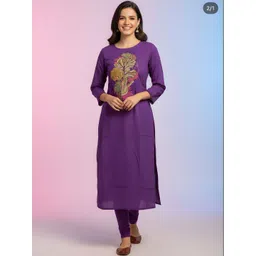 Moda Rapido Women Floral Printed Regular Kurta-picture-16