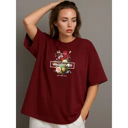 Moda Rapido Women Floral Printed T-shirt-picture-24