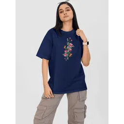 Moda Rapido Women Floral Printed T-shirt-picture-31