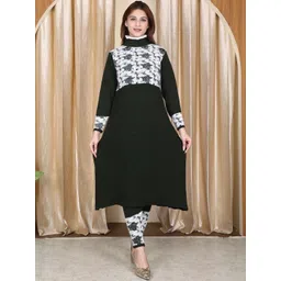 Moda Rapido Women Floral Printed Woollen Pullover-picture-37