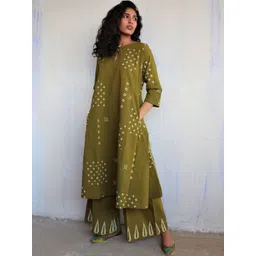 Moda Rapido Women Green Kurta Sets-picture-28