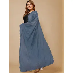 Moda Rapido Women Grey Dupatta image 4