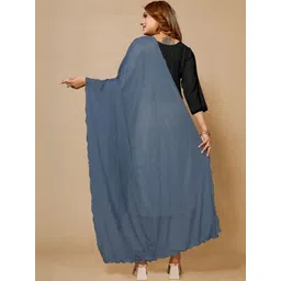 Moda Rapido Women Grey Dupatta image 3