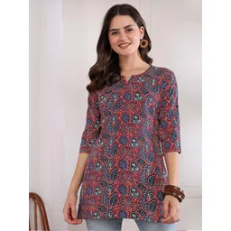 Moda Rapido Women Polyester Straight Kurtis-picture-21
