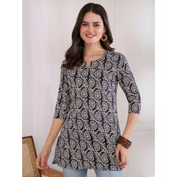 Moda Rapido Women Polyester Straight Kurtis-image-43