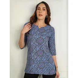 Moda Rapido Women Polyester Straight Kurtis-picture-34